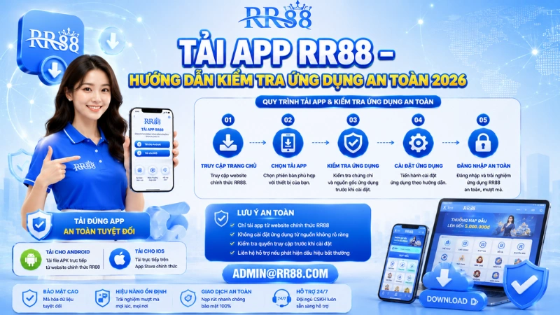 Tải App RR88 – Hướng Dẫn Kiểm Tra Ứng Dụng An Toàn 2026